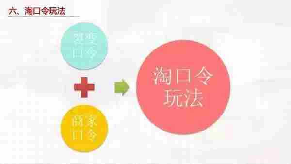 小二完整版PPT告诉你如何玩转淘口令!