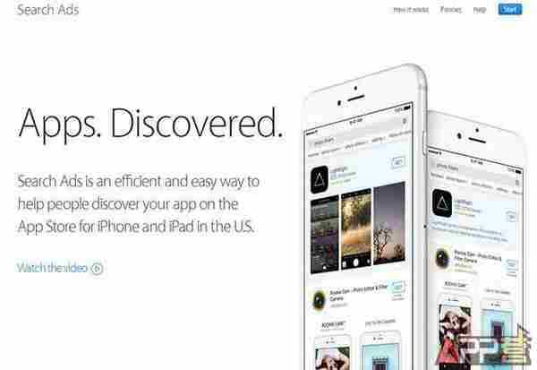苹果搜索竞价广告来了，美国区正式上线！
