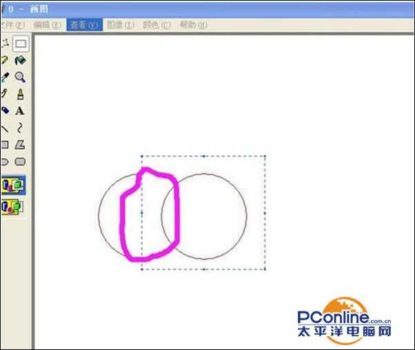 win7系统画图程序背景怎么设为透明