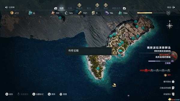 《刺客信条:奥德赛》全氪金宝箱所在位置一览