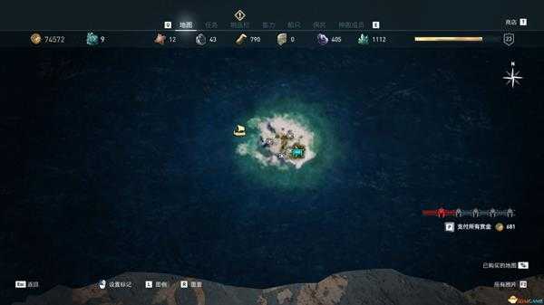 《刺客信条:奥德赛》全氪金宝箱所在位置一览