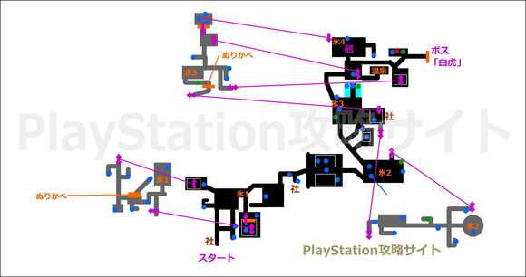 《仁王》超详细游戏内地图一览 仁王游戏内地图标注（不含DLC）