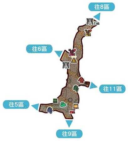 《怪物猎人：世界》大蚁冢荒地地图资源点一览
