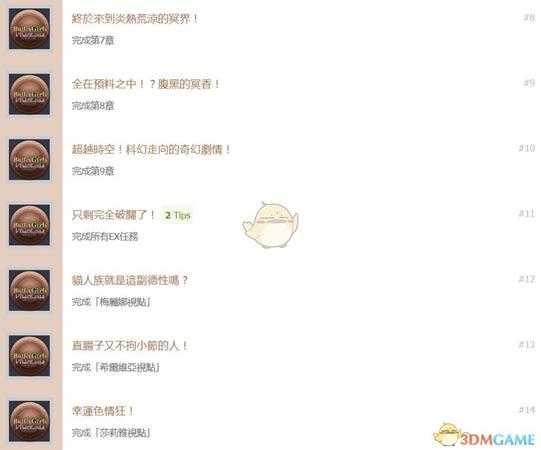 《子弹少女：幻想》中文奖杯列表一览