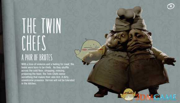 《小小噩梦》官方人物设定整理汇总