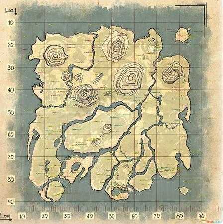 《方舟：生存进化》全地图笔记本宝箱位置一览