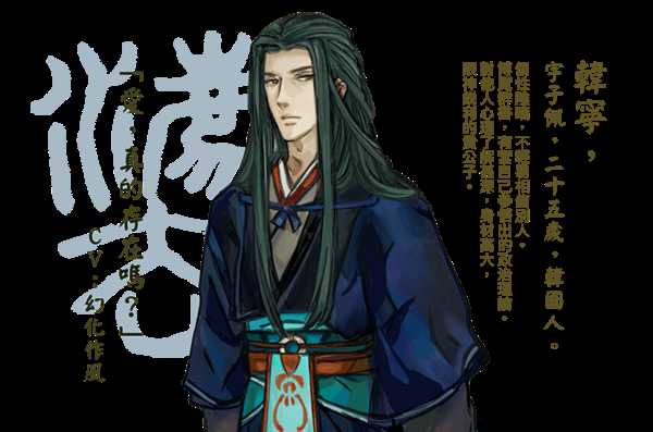 《东周列萌志》全人物介绍