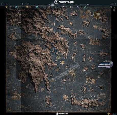 《刺客信条：奥德赛》地图多大 奥德赛地图大小一览