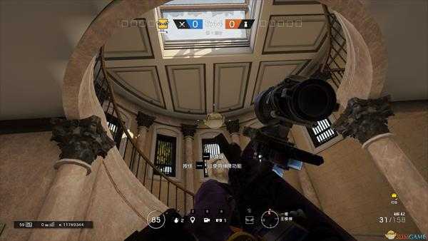 《彩虹六号：围攻》领事馆签证处室外清理室内摄像头点位一览