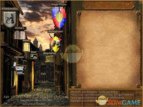 《帝国时代2:高清版》UI界面变化一览