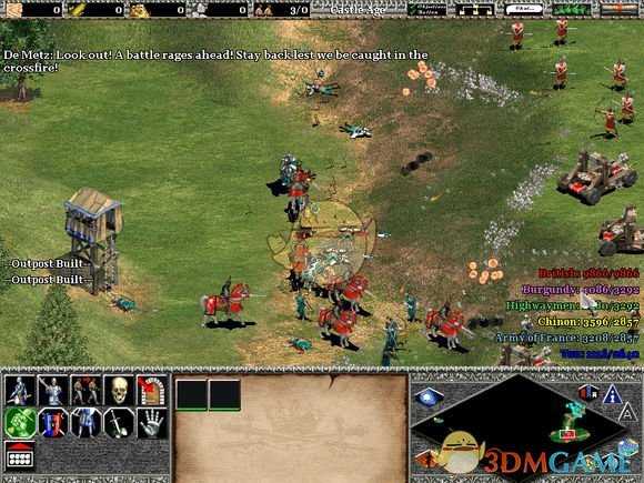 《帝国时代2:高清版》UI界面变化一览