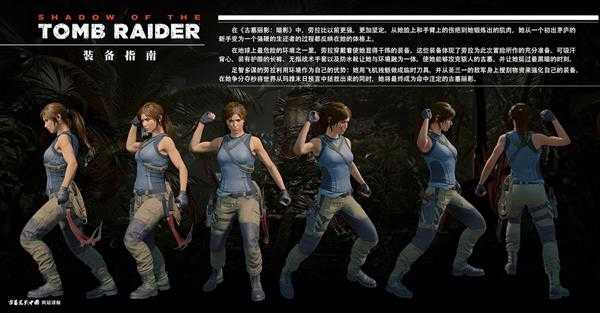 《古墓丽影：暗影》全装备一览