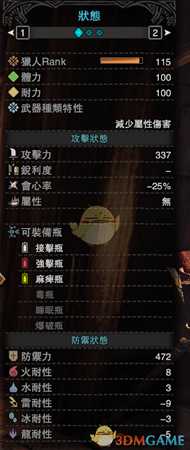 《怪物猎人:世界》PC拔刀龙矢毕业配装心得