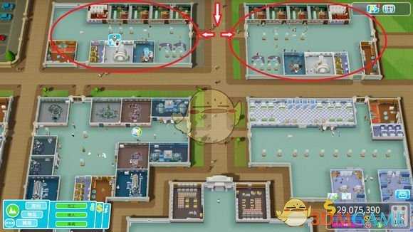 《双点医院》摩天塔高治愈率布局心得攻略