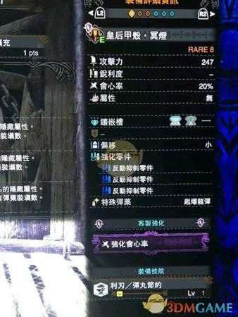 《怪物猎人:世界》讨伐绚辉龙轻弩配装心得