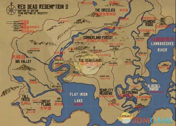 《荒野大镖客2》地图和截图解析 大神玩家带你领略大镖客世界的宏伟