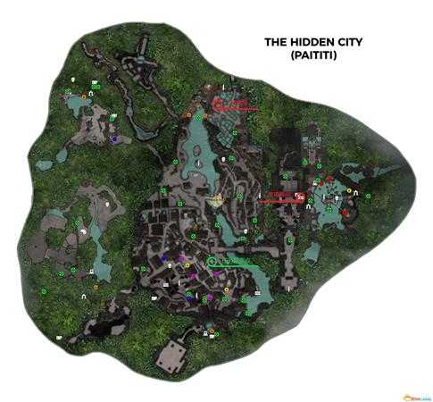 《古墓丽影：暗影》全要素标记地图分享