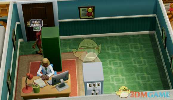 《双点医院》全科办公室内部摆放心得