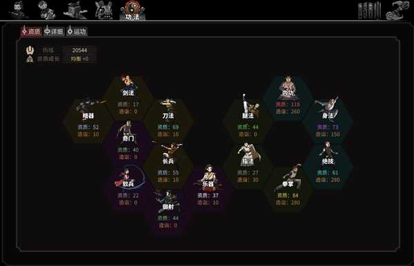 《太吾绘卷》功法资质详细解读