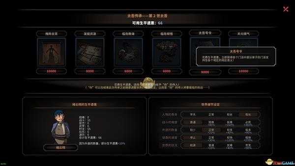 《太吾绘卷》传承系统介绍