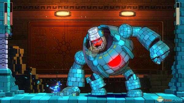 《洛克人11》石块人关卡介绍 砖块人关卡内容介绍