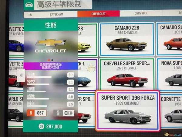 《极限竞速:地平线4》所有特别版车辆大全