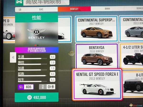 《极限竞速:地平线4》所有特别版车辆大全