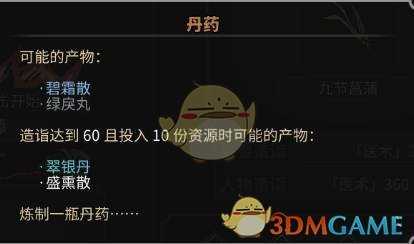 《太吾绘卷》药王养成攻略