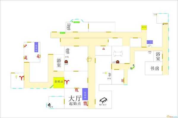 《凶宅惊魂》凶宅地图分享