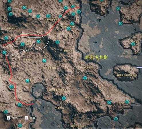 《刺客信条：奥德赛》全奥利哈钢地图位置一览