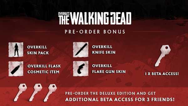 《超杀：行尸走肉》预购奖励一览