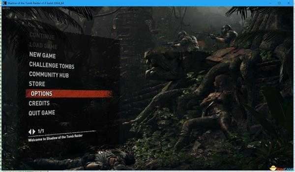 古墓丽影暗影怎么设置中文