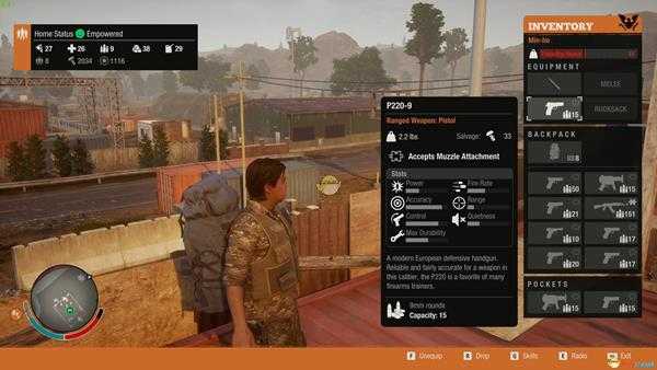 《腐烂国度2》枪械图鉴