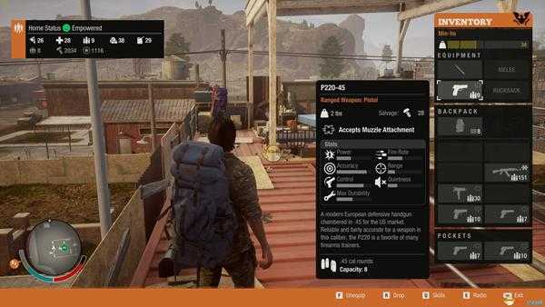 《腐烂国度2》枪械图鉴