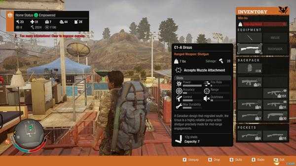 《腐烂国度2》枪械图鉴