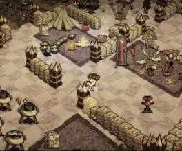 饥荒怎么建房子