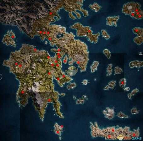 《刺客信条:奥德赛》白金/全成就要点攻略