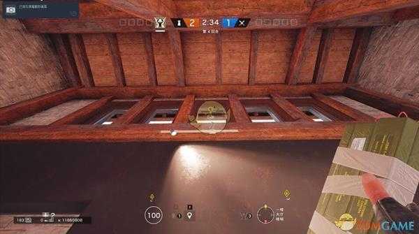 《彩虹六号:围攻》木屋防切墙C4抛投技巧