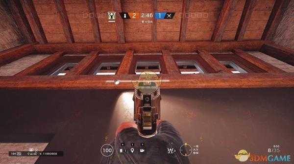 《彩虹六号:围攻》木屋防切墙C4抛投技巧