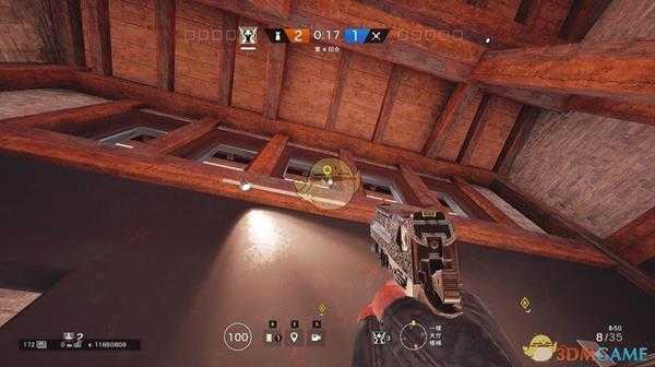 《彩虹六号:围攻》木屋防切墙C4抛投技巧