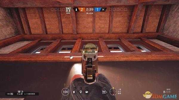 《彩虹六号:围攻》木屋防切墙C4抛投技巧