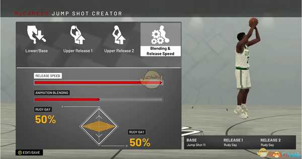 《NBA 2K19》漂移投篮及自定义投篮动作推荐