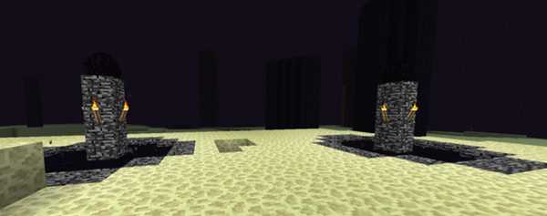 我的世界末地传送门指令是什么