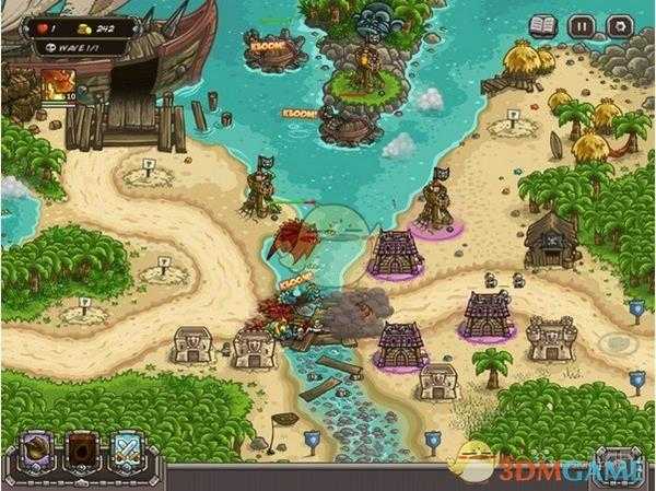 《王国保卫战：前线》海洋关卡过关布置攻略