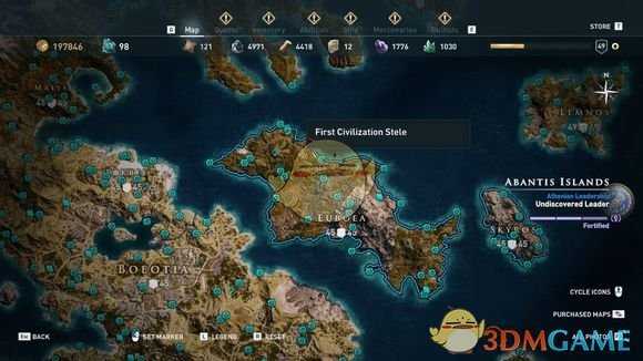 《刺客信条：奥德赛》全古墓位置一览