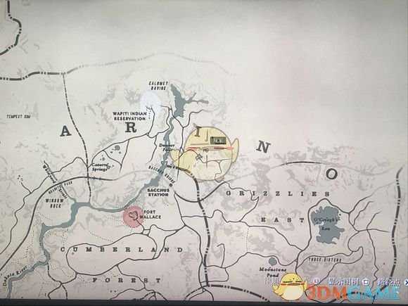 《荒野大镖客2》初期金块获取位置分享