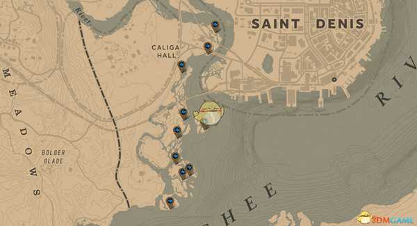 《荒野大镖客2》全稀有花朵位置分享