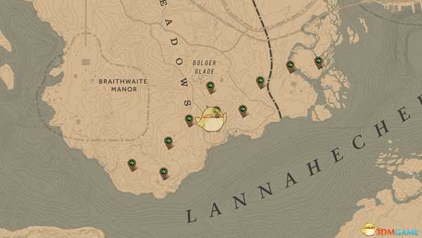 《荒野大镖客2》全稀有花朵位置分享