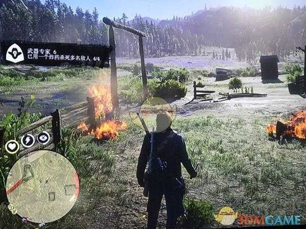 《荒野大镖客2》杀死多名敌人的挑战任务快速做法