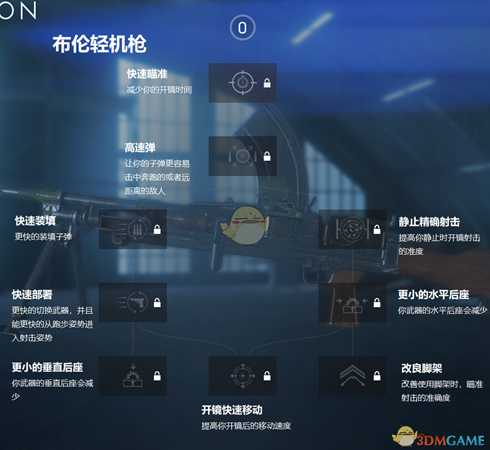 《战地5》枪械技能一览